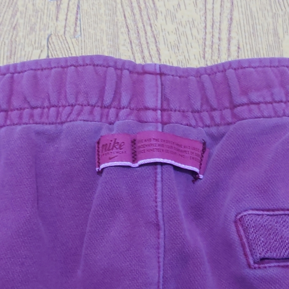Nike Sportswear Tracksuit Bottoms Joggers Cotton Men's Medium W30 Pink Purple - Picture 8 of 14
